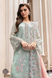 Mint Green Chiffon Ensemble: A Breath of Fresh Air